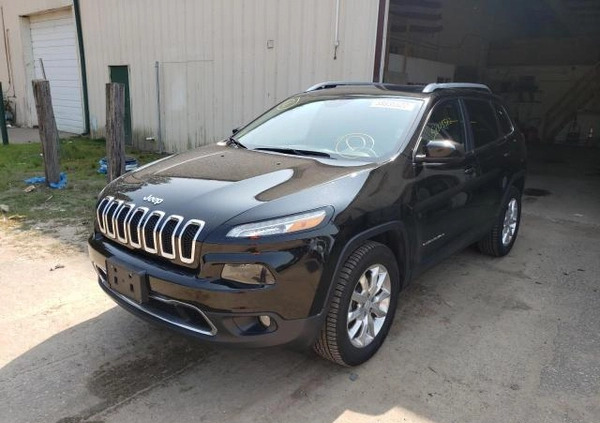 Jeep Cherokee cena 29900 przebieg: 49800, rok produkcji 2017 z Proszowice małe 37